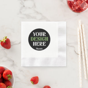Guardanapo De Papel personalizado, único, elegante e minimalista hersh