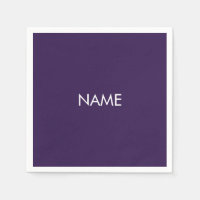 Personalizar com nome, texto mínimo violeta violet
