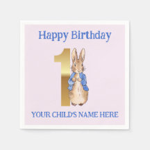 Personalizar Feliz Aniversário Nome Peter o Rabbit