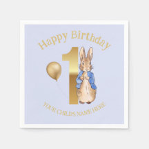 Personalizar Feliz Aniversário Nome Peter o Rabbit