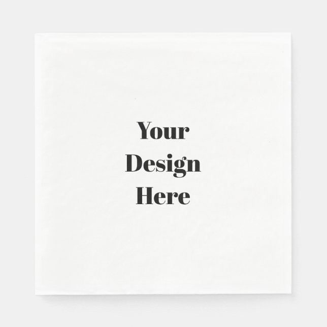 Guardanapo De Papel Personalizar ou personalizar (Frente)