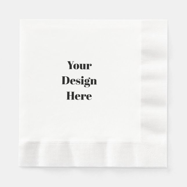 Guardanapo De Papel Personalizar ou personalizar (Frente)