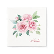 Personalizar Rosa de Aquarela Rosa