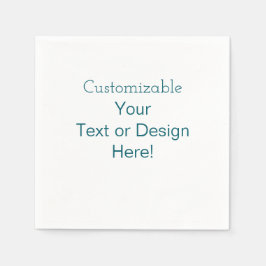 Guardanapo De Papel Personalizável/ Seu Texto ou Design aqui!