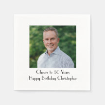 Personalize Foto de Aniversário para Ele ou Ela