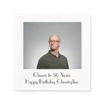 Personalize Foto de Aniversário para Ele ou Ela