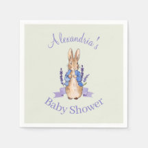 Personalize Peter o chuveiro do bebê do coelho