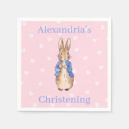 Guardanapo De Papel Personalize Peter, o Rabbit Christening