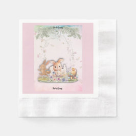 Guardanapo De Papel Personalized Easter Brunch  Paper Napkins