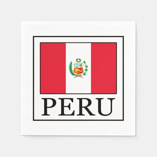 Guardanapo De Papel Peru (Frente)