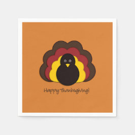 Guardanapo De Papel Peru de Ação de Graças