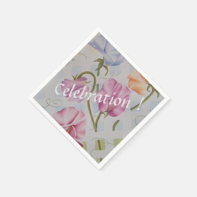 GUARDANAPO DE PAPEL PÉS DOCE COLORIDA (Canto)