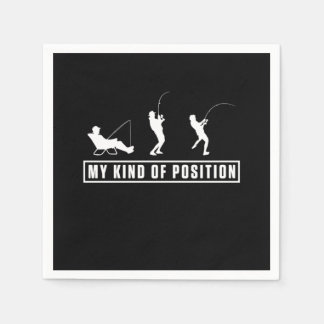 Guardanapo De Papel Pesca ao ar livre Presente Pescador de peixe