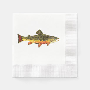 Guardanapo De Papel Pesca de trutas