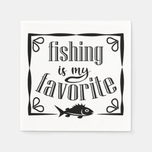 Guardanapo De Papel Pesca é minha citação favorita