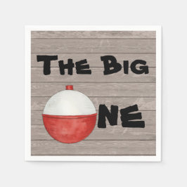 Guardanapo De Papel Pesca Primeiro Aniversário