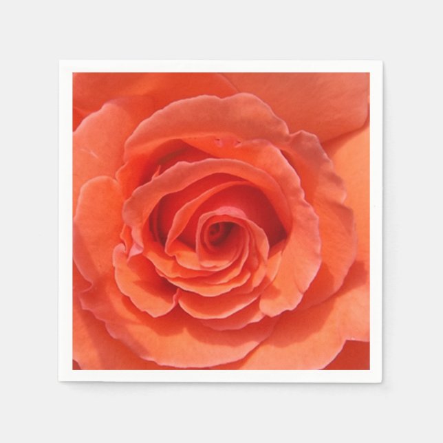 Guardanapo De Papel Pêssegos de papel rosa (Frente)