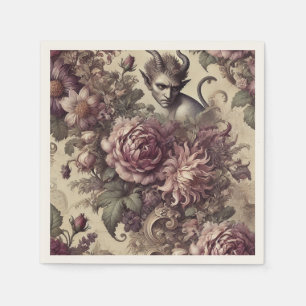 Guardanapo De Papel Pétalas de ameixa Despertadas - Design de Floral G