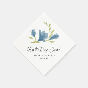 Guardanapo De Papel Pétalas Perfumadas de Freesia   Melhor Dia de Todo