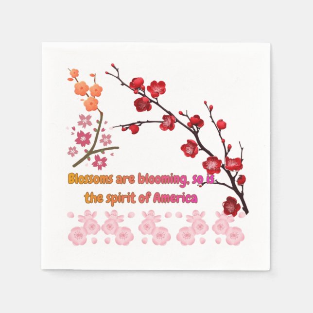 Guardanapo De Papel Petals in Pink Harmony (Frente)