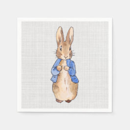 Guardanapo De Papel Peter com uma Cinza de fundo Linen