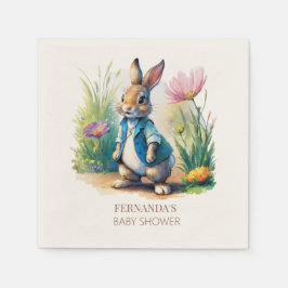 GUARDANAPO DE PAPEL PETER RABBIT BABY SHOWER
