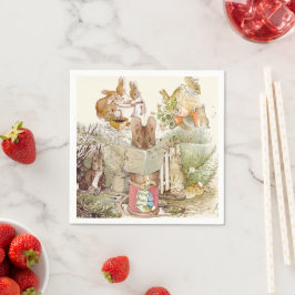Guardanapo De Papel Peter Rabbit Beatrix Potter Collage