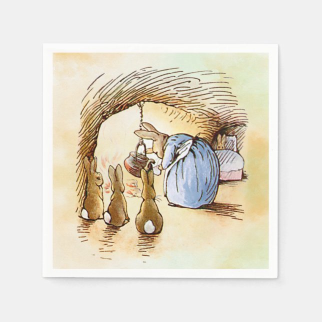 Guardanapo De Papel Peter Rabbit Napkins (Frente)