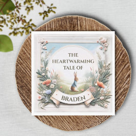 Guardanapo De Papel Peter Rabbit no Jardim