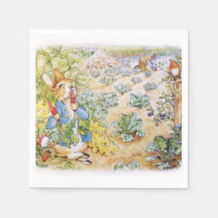 Guardanapo De Papel Peter the Rabbit Comendo Cenouras