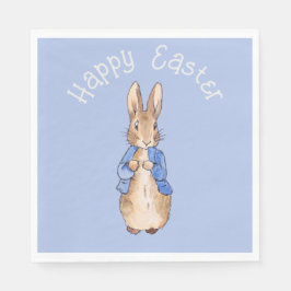 Guardanapo De Papel Peter the rabbit Happy Easter greeting