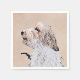 Guardanapo De Papel Petit Basset Griffon Vendéen Painting - Arte Cani