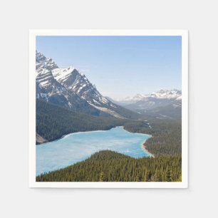Guardanapo De Papel Peyto Lake - Banff National Park, Alberta, Canadá