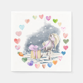 Guardanapo De Papel Pferde-Partyserviette, Pony Party