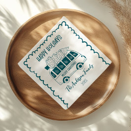 Guardanapo De Papel Photo Whimsical Quirky Doodle Holiday