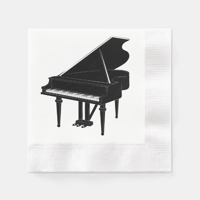 Guardanapo De Papel Piano (Frente)