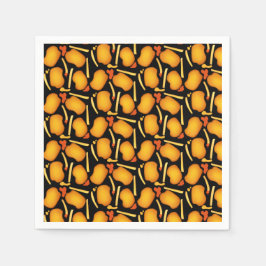 Guardanapo De Papel picadas de galinha e de batata frita