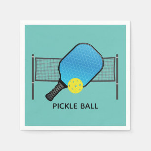 Guardanapo De Papel Pickle Ball Pickle Design Papel Napkins