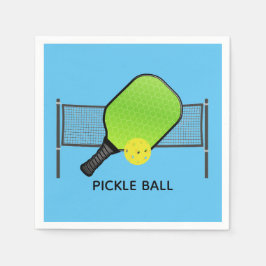 Guardanapo De Papel Pickleball Design Papel Napkins