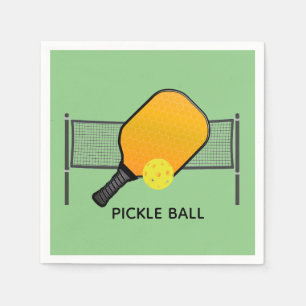 Guardanapo De Papel Pickleball Design Papel Napkins