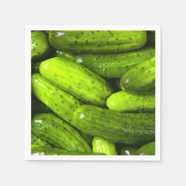 Guardanapo De Papel Picles Picle Lover Gift Pickle Ball Personalizar (Frente)