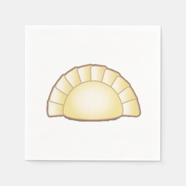 Guardanapo De Papel Pierogi Cocktail Napkin (Frente)