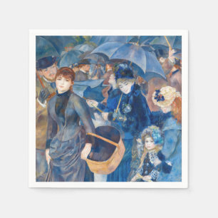 Guardanapo De Papel Pierre-Auguste Renoir - Os Guarda-chuvas