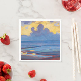 Guardanapo De Papel Piet Mondrian, Pelos Quadros Famosos do Mar