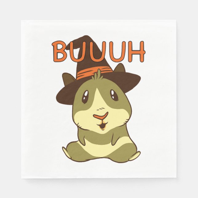 GUARDANAPO DE PAPEL PIG DE HALLOWEEN (Frente)