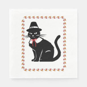 Guardanapo De Papel Pilgrim Cat Oversize T Shirt