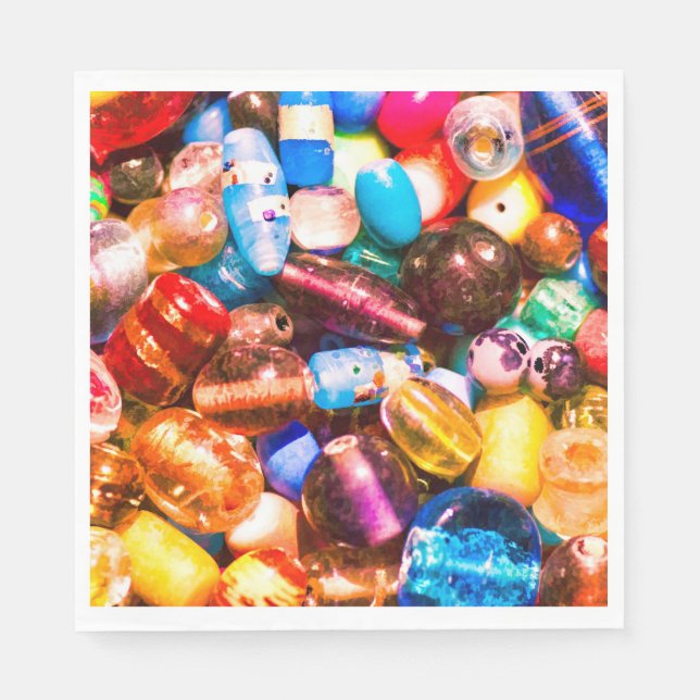 Guardanapo De Papel Pilha de Bead (Frente)