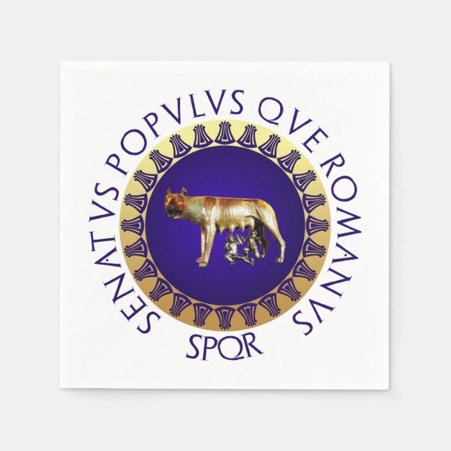 Guardanapo De Papel Piloline Wolf (Frente)