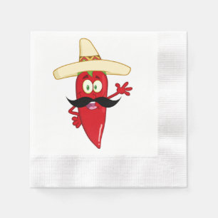 Guardanapo De Papel Pimenta de pimentão