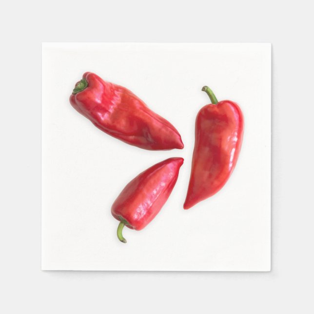 Guardanapo De Papel Pimenta vermelha (Frente)